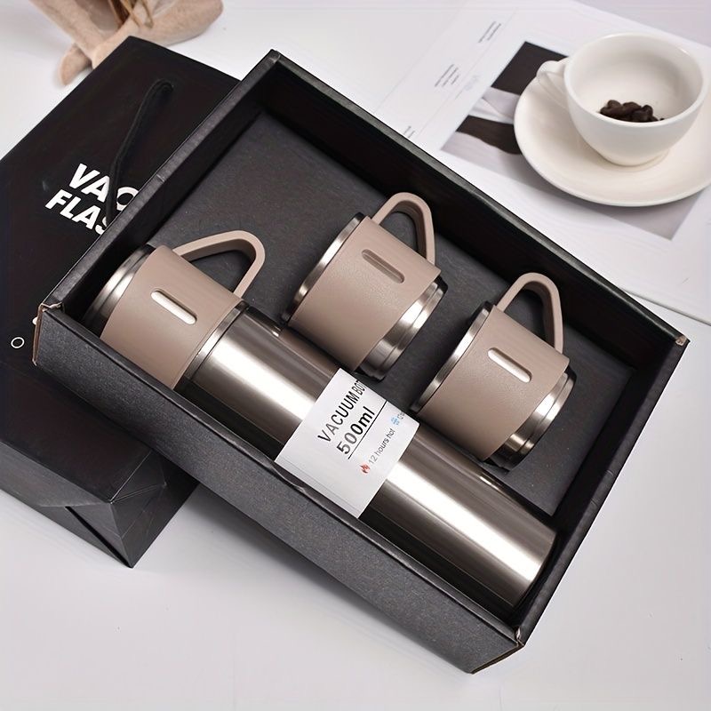 Thermos with 3 cups