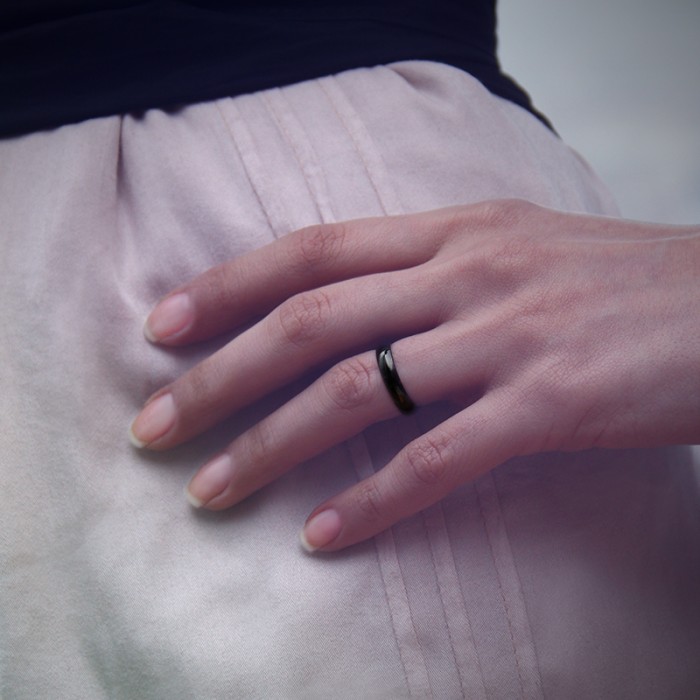 Steel Fashion Thin Ring