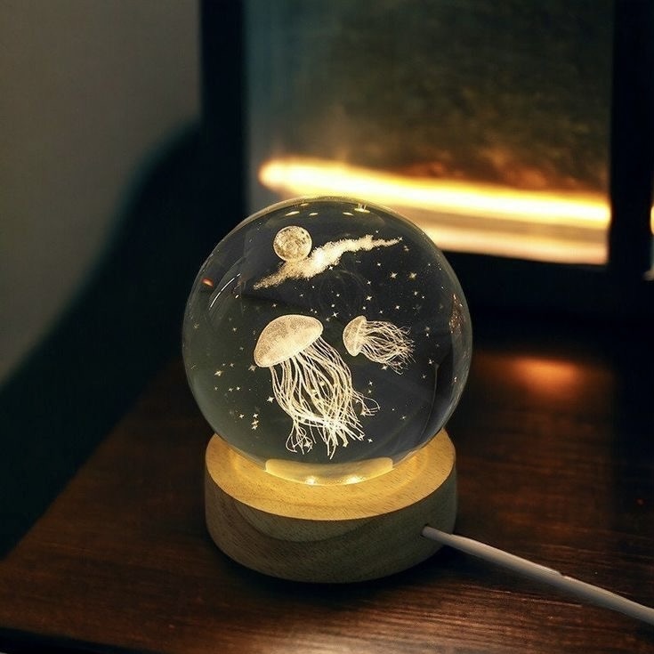 3D LED Lamp – Medusa