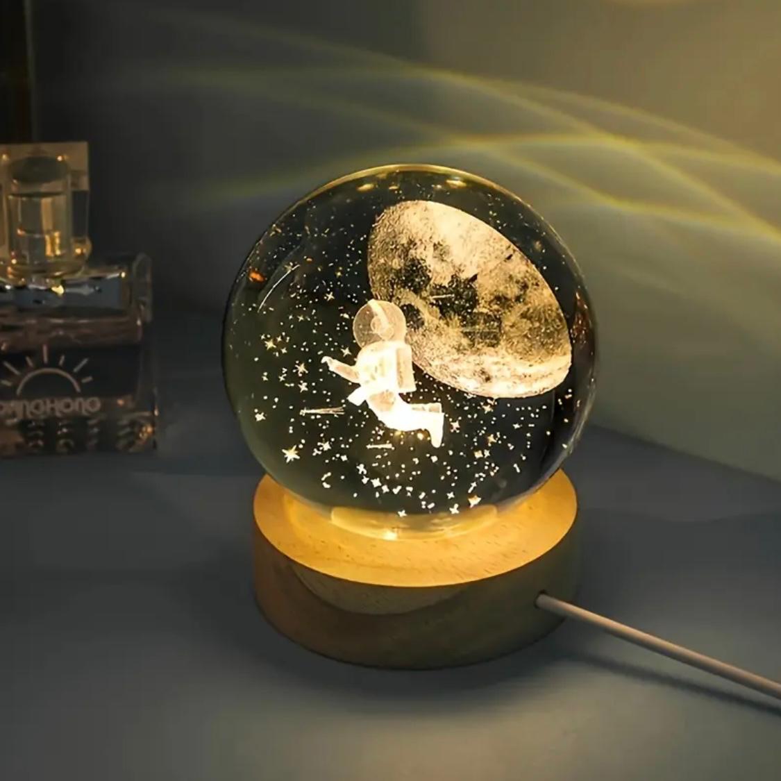 3D LED Lamp - Free Fall