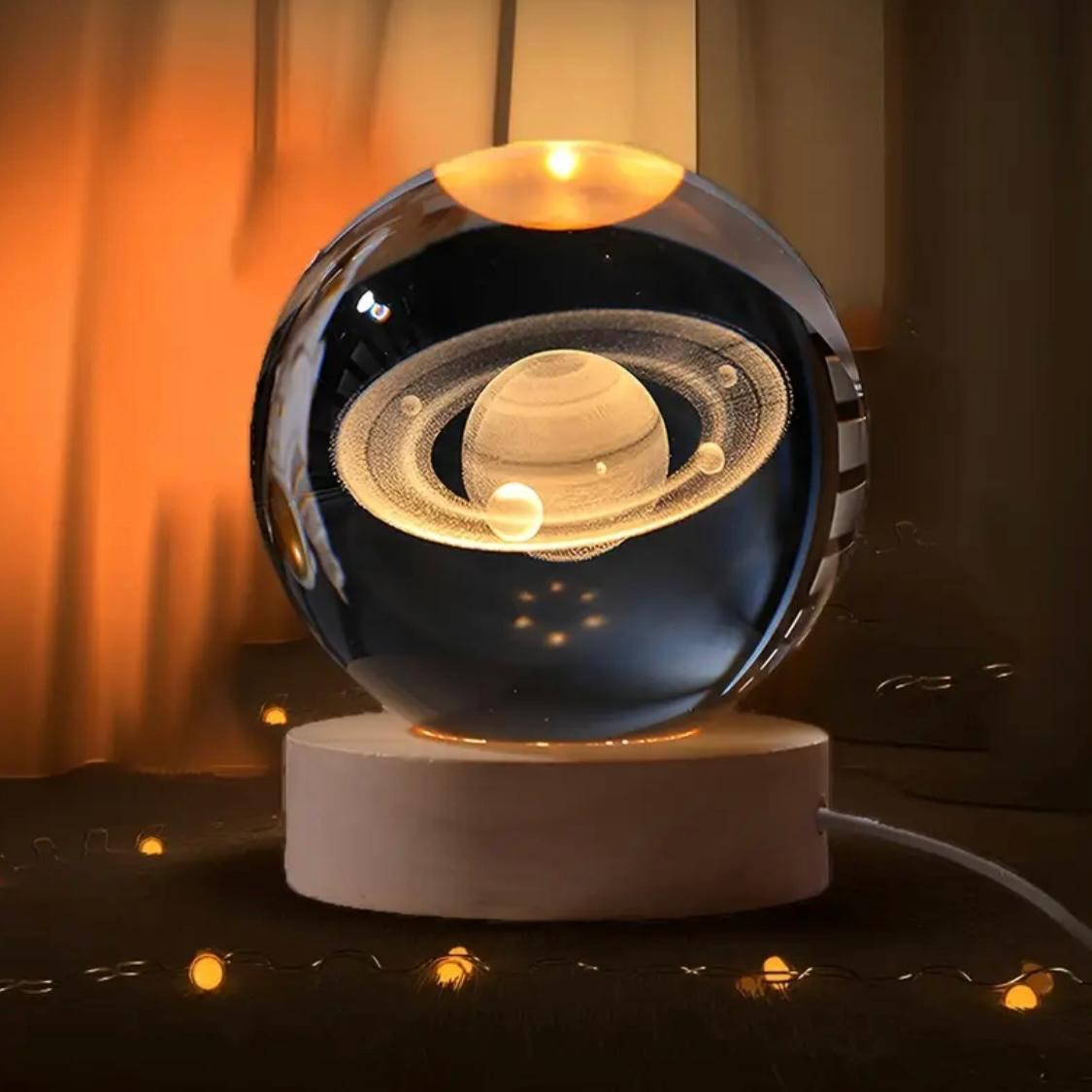 3D LED Lamp - Saturn