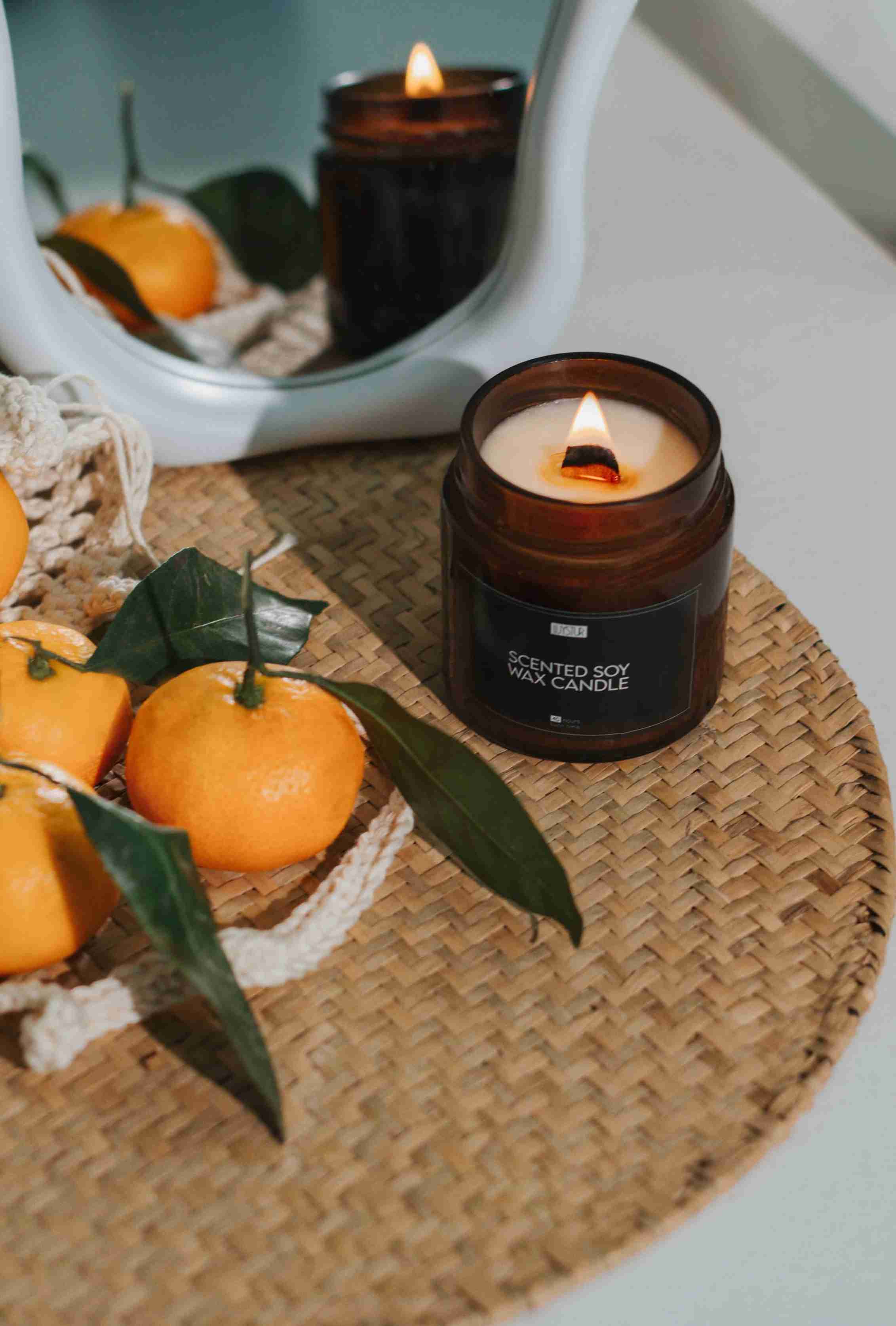 Fir coned and needles մոմ - Luys Tur