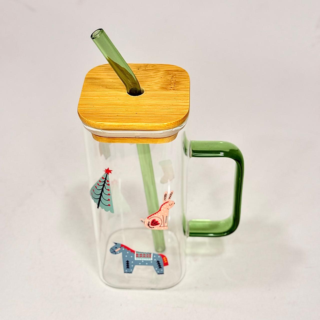Прозрачный стакан - Новогодние детали