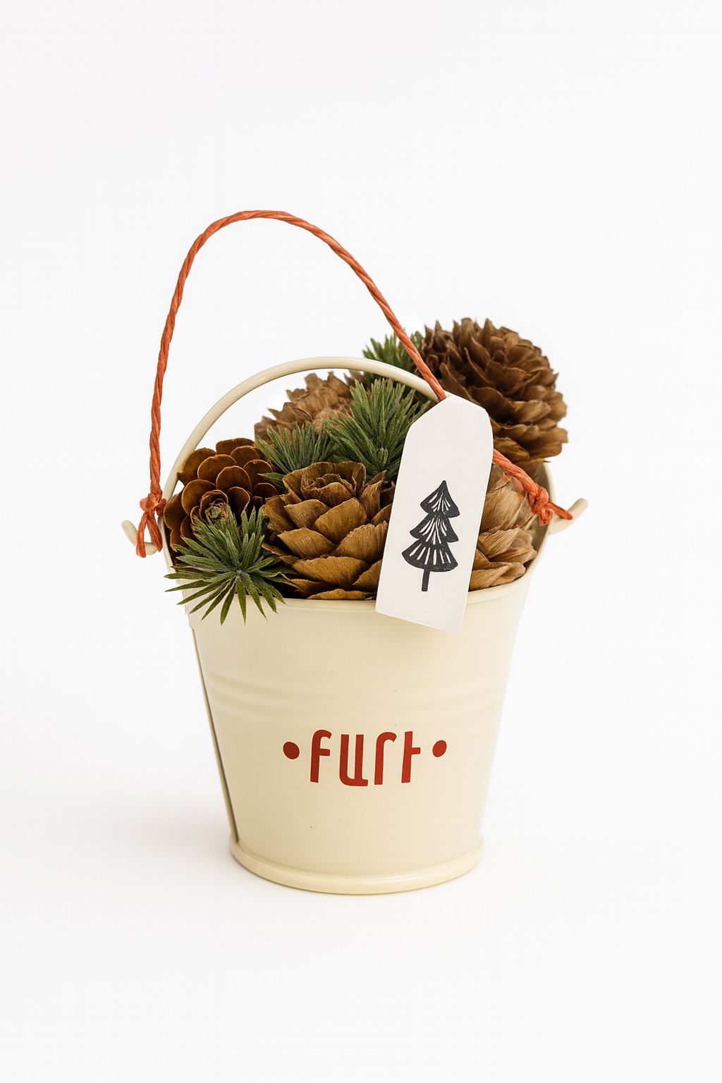 Christmas Bucket Ornament - Kind