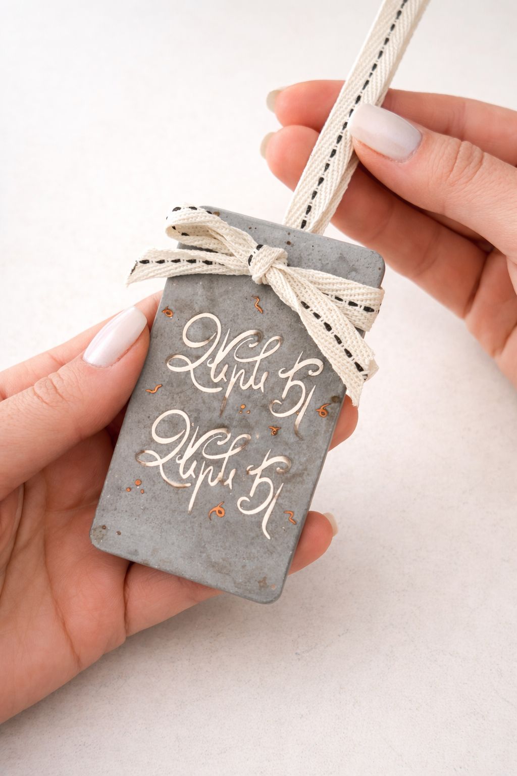 Գիպսե տոնածառի խաղալիք - Ձերն էլ, ձերն էլ